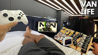 STEALTH CAMPING | VIDEO GAMES & SUSHI
