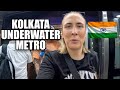 You wont believe indias infrastructure  first kolkata metro ride