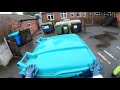 HGV CLASS 2 POV DRIVING MERCEDES ECONIC 2630 - LIFE OF A BIN MAN