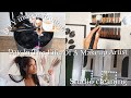 Vlog: spend a day w me! Grwm, Clean Makeup Room, D.I.Y Fountain