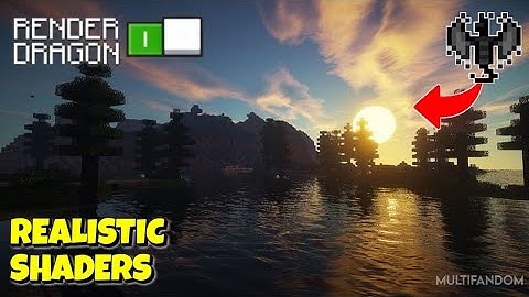 Best Ultra Realistic Shaders For MCPE 1.19+ | 1.19 Render Dragon Shaders MINECRAFT PE