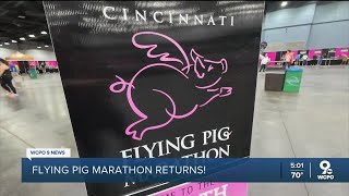Runners assemble as the Flying Pig Marathon returns