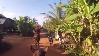 Travelling Cambodia: Horse Riding in Siem Reap on Day 6