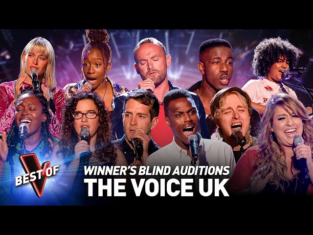 Blind Auditions of every WINNER of The Voice UK 🇬🇧 🏆 class=