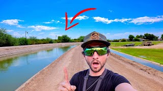 Does This Desert City Canal Hold Fish?!