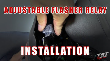 How to install Honda Grom mx125 LED Flasher Relay by TST Industries