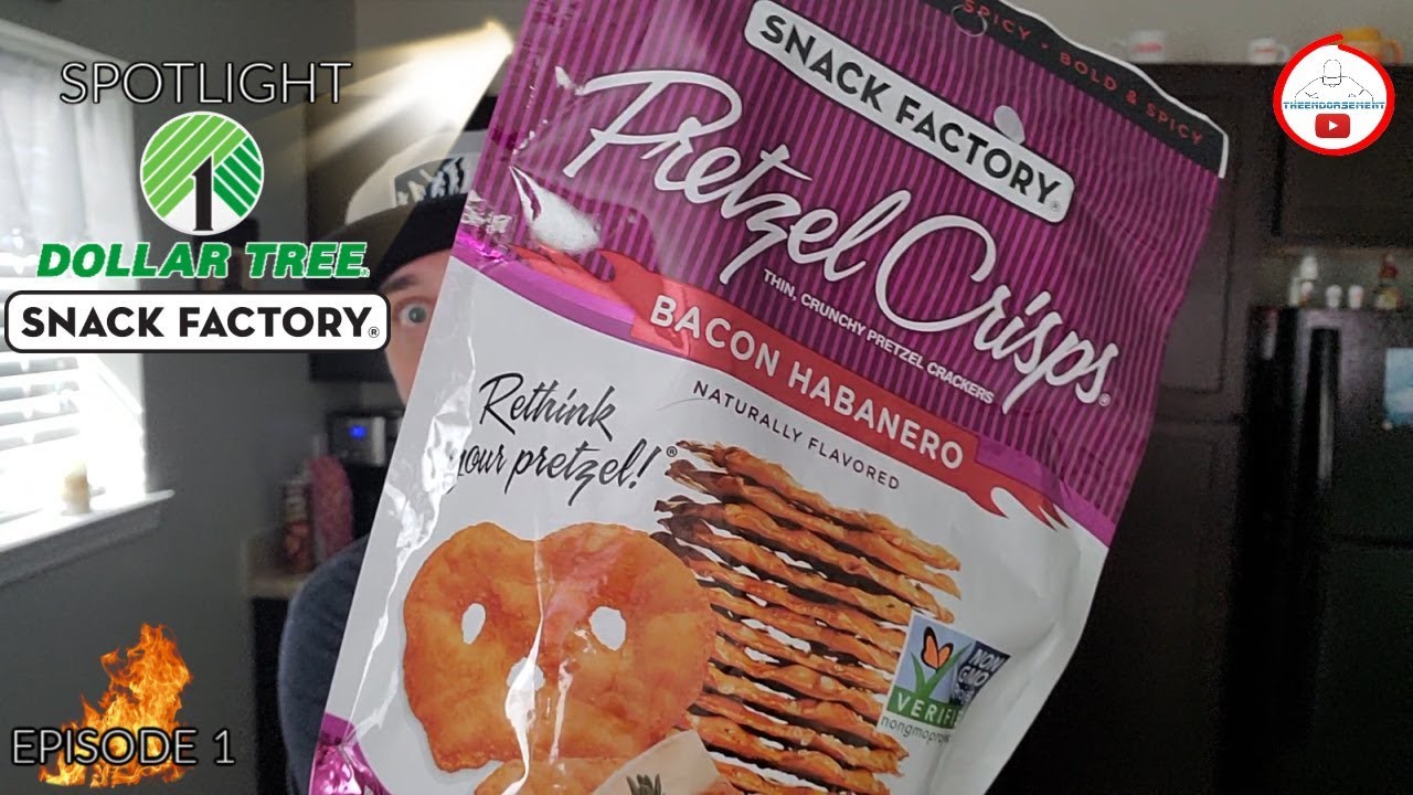 Endorsement Spotlight Dollar Tree Snack Factory® Bacon Habanero