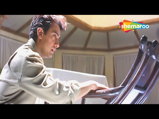 Kushiyaan Aur Gham | Mann (1999) | Aamir Khan | Udit Narayan | Bollywood Sad Hindi Songs class=