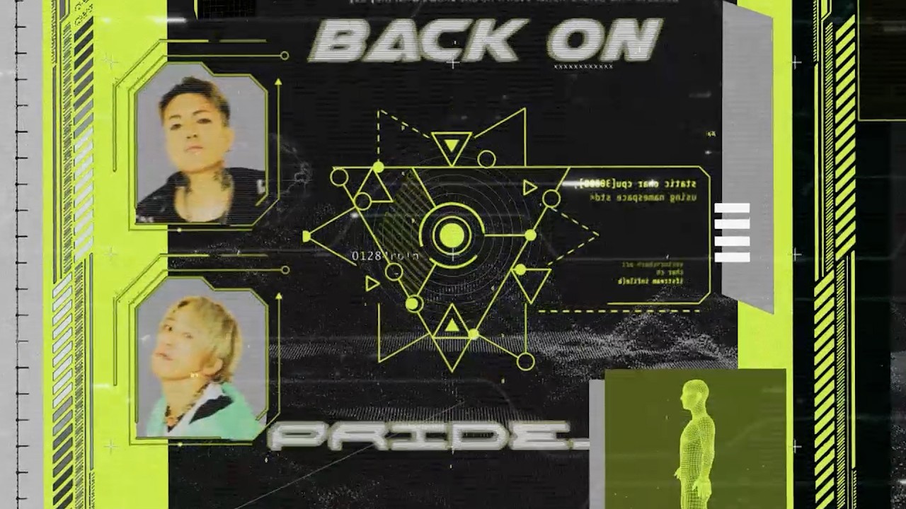 BACK-ON / PRIDE (Lyric Video)