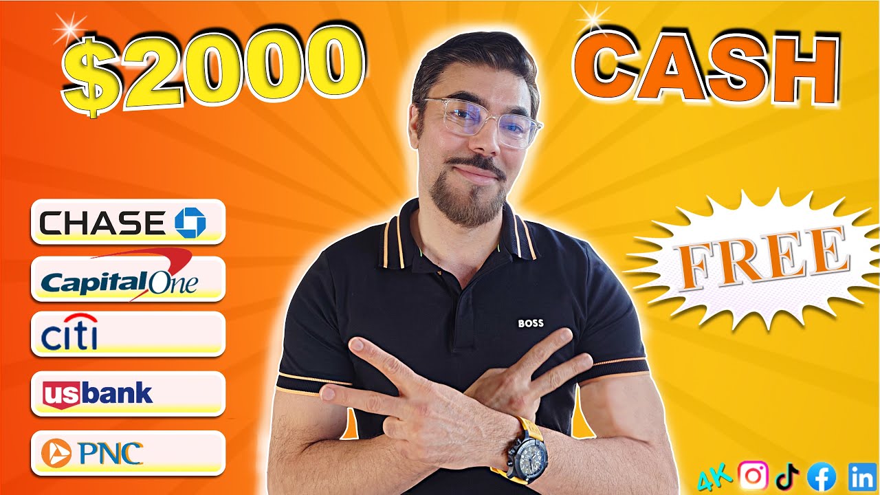 2000 dollar FREE MONEY HACK (Cash back bank offers) YouTube