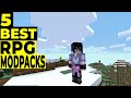 💥 5 Best Minecraft RPG Modpacks ever Made 💥