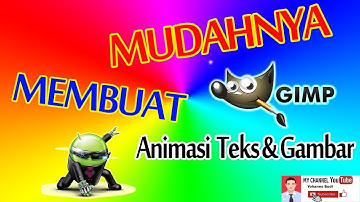 #TutorialGimp #Merdekabelajar #Dirumahaja #Homelearning - Picture and Text Animation