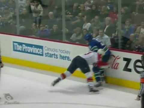 Gregory Campbell vs Shane O'Brien Dec 14, 2008