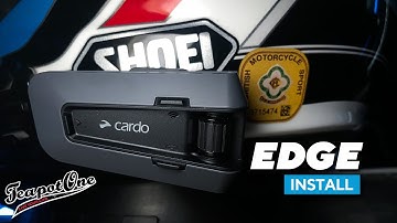 Cardo Packtalk Edge - Uitpakken en installatie