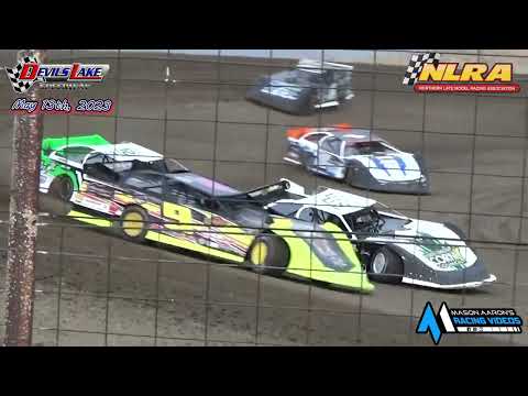 Devils Lake Speedway NLRA WISSOTA Late Model Heats (5/13/23)