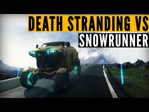 SnowRunner vs Death Stranding REVIEW: Delivery SHOWDOWN