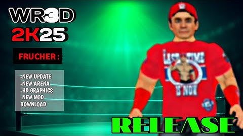 (400MB) WR3D 2K25 NEW MOD Download |Features + Mediafire + New Moves|  WRESTEL UNIVERSE