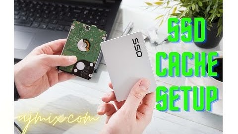How to setup SSD cache on Lenovo & Windows 11