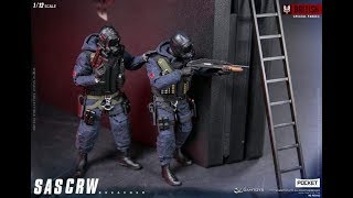 1/12特殊部隊 SAS CRW Assaulter＆Breacher DAMTOYS SAS CRW Breacher1:12 Scale Action Figures IN STOCK