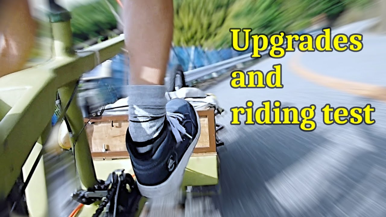 Longjohn Proto type cargobike, upgrades and riding test