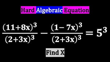 A Very Challenging Maths Olympiad Algebra Question