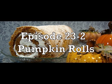 Episode 23 Part 2 - Pumpkin Rolls - 11-6-10 - The Aubergine Chef