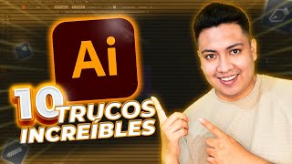 ¡Los 10 MEJORES TRUCOS de Adobe ILLUSTRATOR  que DEBES USAR!