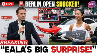 Alex Eala STUNNED After Unexpected Gift From Mercedes-Benz Boss in Germany!