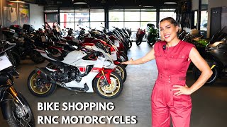 BIKE SHOPPING | WALKAROUND | SHOWROOM TOUR | RNC MOTORCYCLES