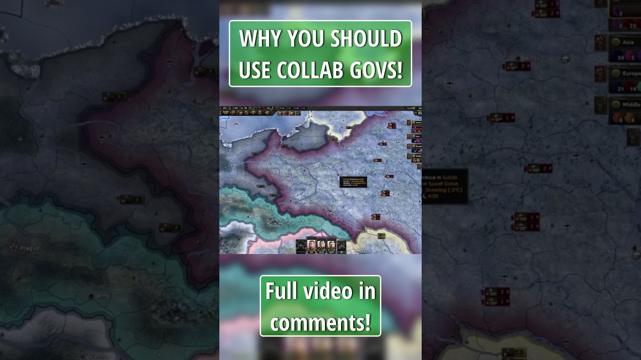 Why You NEED To Use Collaboration Governments in Hearts of Iron IV