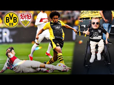 Borussia Dortmund vs VfB Stuttgart🔥|  ERSTE REIHE STADIONVLOG STUTTGART INTERNATIONAL ♥️  & CHOREO 🏟