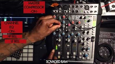 SOVAGED RAW : SSL SIX X TR909