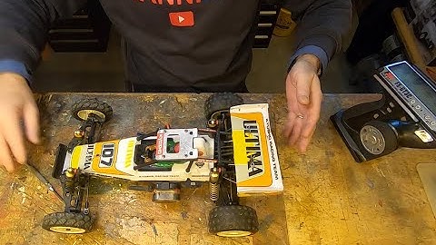 Brushless Kyosho Ultima, fly sky gt3 binding, Surpass Hobby programming card   part 2