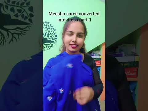 meesho saree converted