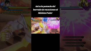 Así es la potencia del borrado de vacaciones de Radditz al Máximo Poder #shorts #dragonball #dbz