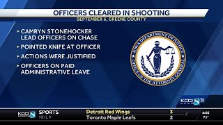 Iowa Attorney General: Police officer justified in deadly Greene County shooting