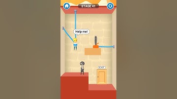 Rescue Cut Game Play Level 41 To 45 walkthrough Android and iOS