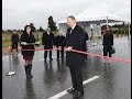 Ильхам Алиев и Мехрибан Алиева приняли участие в открытии автомобильной дороги Гала-Пираллахи