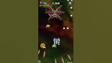 Fighting the notorious Vampire Bat like Boss | Space Shooter Galaxy Attack