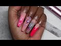 Watch Me Work~Free Style Acrylic Nails!