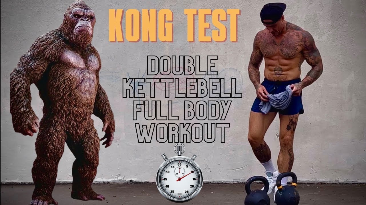 DOUBLE KETTLEBELL FOLLOW ALONG WORKOUT FOR MONSTER MASS & STRENGTH (Description)