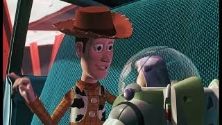 Toy Story (1995)- Woody and Buzz Fight   'YOU ARE A TOY!!' (4K, 35mm Print Scan)