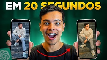 GRATUITO! COMO CRIAR IMAGEM NO ESTILO Studio Ghibli com ChatGPT em 20 Segundos