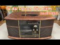 Tủ đài Denon gp-s50 độc hiếm hàng nội địa nguyên zin. Sang trọng cổ điển đẹp xuất sắc
