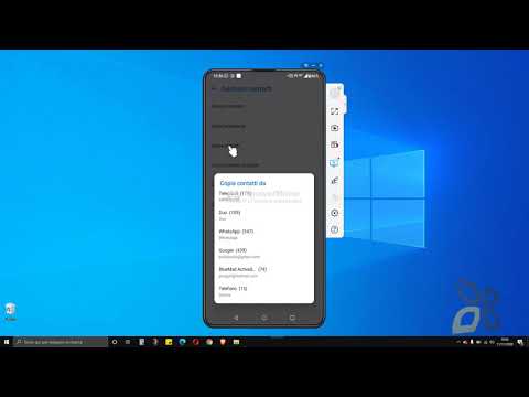 Video: Come Accedere Ai Contatti Mobili