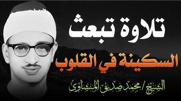 تلاوة منشاوية نادرة _ تلاوة تبعث السكينة في النفوس | تلاوة الباكي المبكي الشيخ محمد صديق المنشاوي