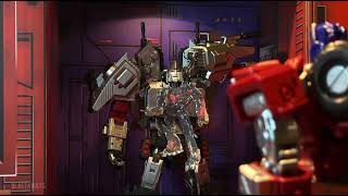 Trick Or Treating with Megatron {Transformers Stop Motion Skit}