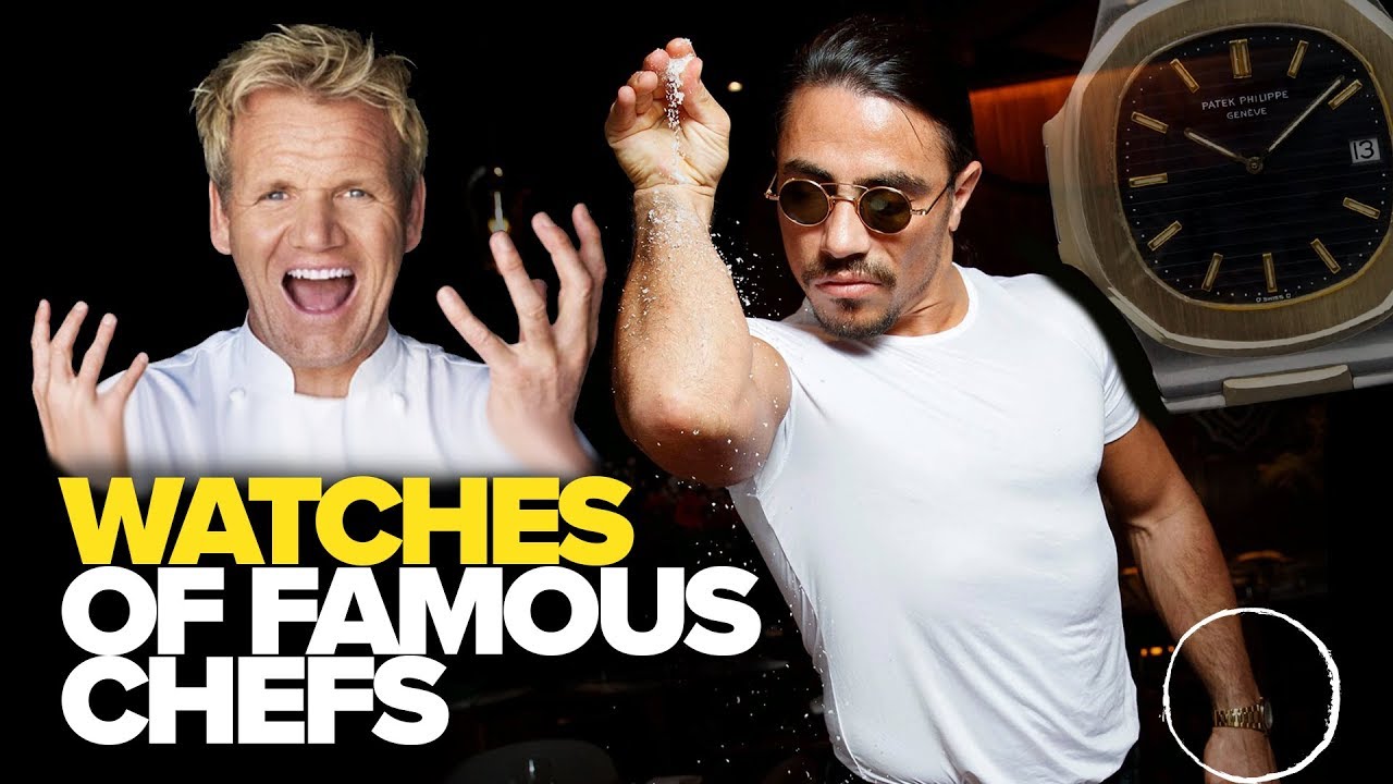 Watches of Famous Chefs (Gordon Ramsay, Alton Brown, Anthony Bourdain