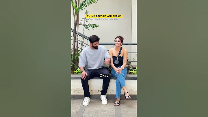Think before you speak. 😂 w/@kanupriya1707 #funny #comedy #couple #explore #shorts