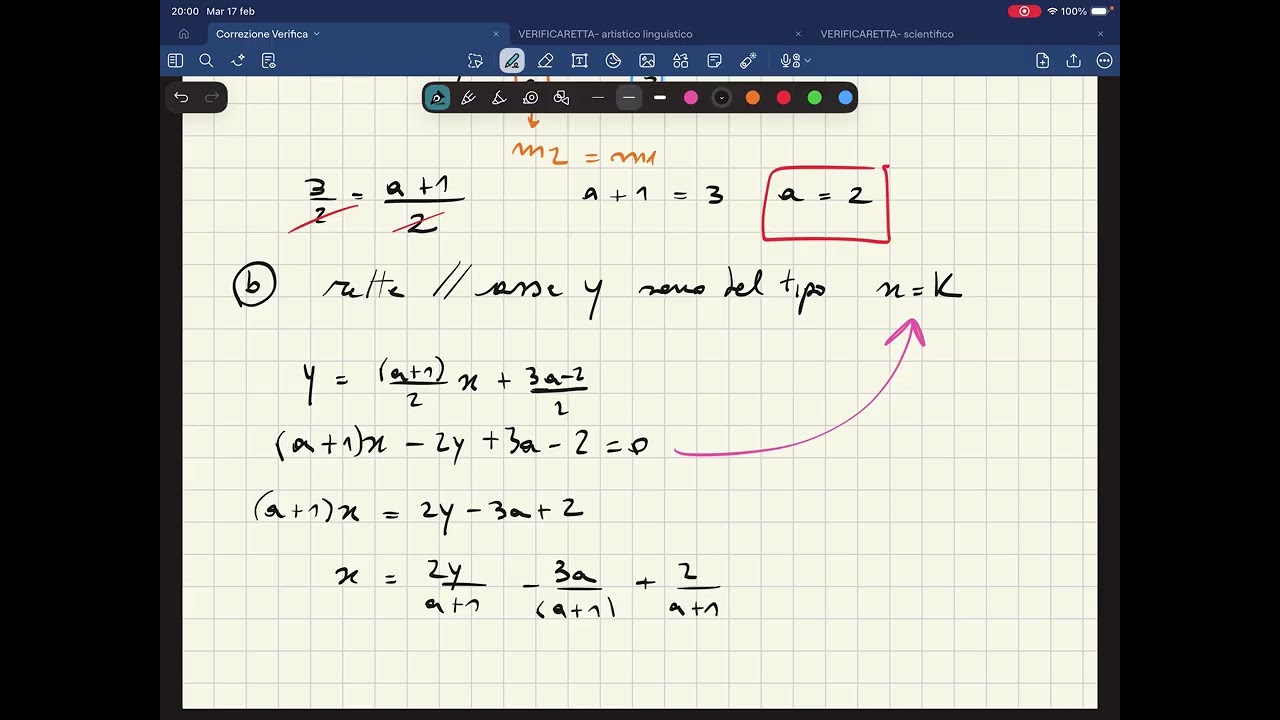 Es 3 scientifico 12/2